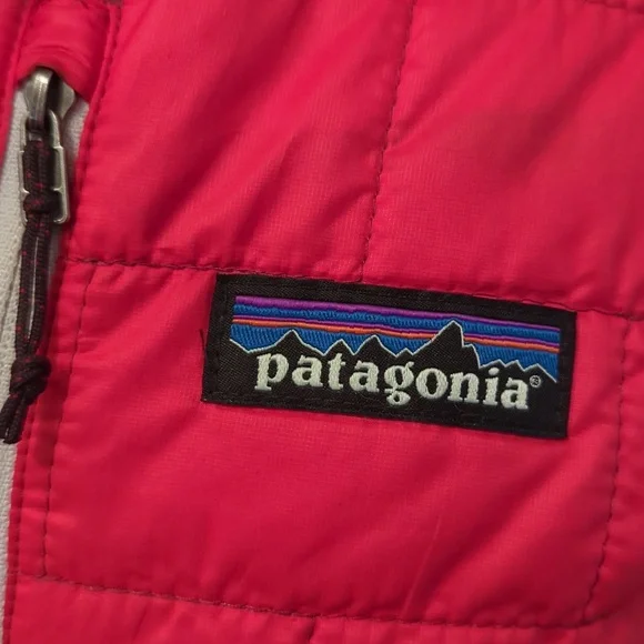 Patagonia Nano Puff insulated pullover 1/4 zip jacket. Red women's medium - Picture 2 of 5